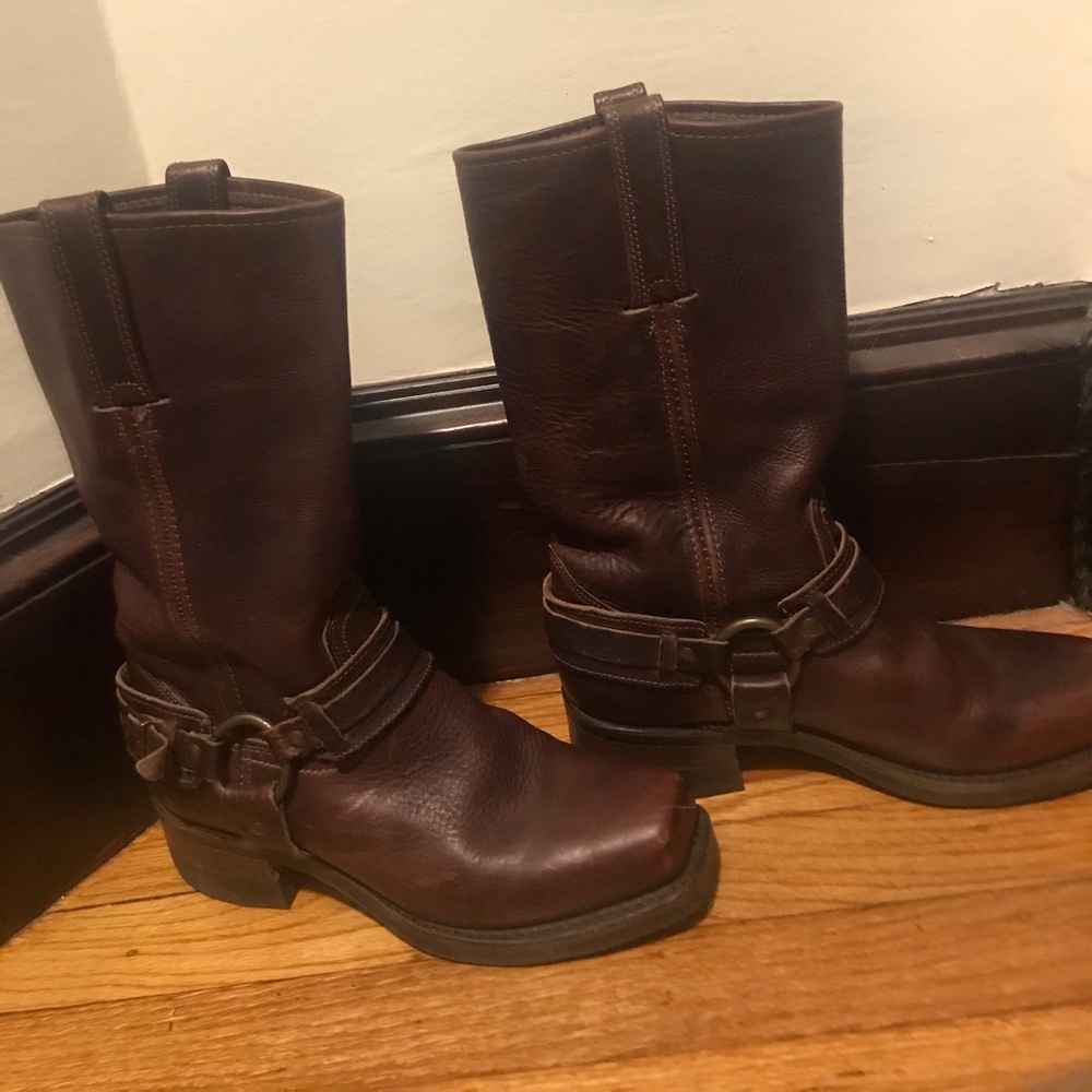 Frye Harness Boots Size 7.5